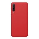 StraTG Red Silicon Cover for Huawei Y9s 2019 - Slim and Protective Smartphone Case 