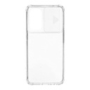 StraTG Gorilla Transparent Cover for Oppo Reno 5 4G / Reno 5 5G - Durable and Clear Smartphone Case with Slide Camera Protection