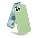 StraTG Mint Green Silicon Cover for iPhone 11 Pro - Slim and Protective Smartphone Case 