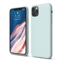 StraTG Light baby Blue Silicon Cover for iPhone 11 Pro Max - Slim and Protective Smartphone Case 