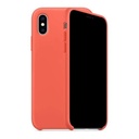 StraTG Coral Silicon Cover for iPhone X / XS - Slim and Protective Smartphone Case 