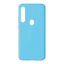 StraTG Turquoise Silicon Cover for Samsung A20s - Slim and Protective Smartphone Case 