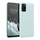 StraTG Turquoise Silicon Cover for Samsung A02s - Slim and Protective Smartphone Case 