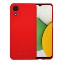 StraTG Red Silicon Cover for Samsung A03 Core - Slim and Protective Smartphone Case with Camera Protection