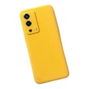 StraTG Yellow Silicon Cover for Oppo A55 - Slim and Protective Smartphone Case with Camera Protection