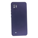 StraTG Dark Blue Silicon Cover for Realme C11 2021 / C20 / C20A - Slim and Protective Smartphone Case with Camera Protection