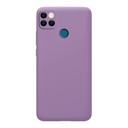 StraTG Purple Silicon Cover for Realme C21Y / C25 / C25s / C25Y - Slim and Protective Smartphone Case with Camera Protection