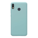 StraTG Turquoise Silicon Cover for Huawei Y6 2019 / Y6 Pro / Y6 2019 / Honor 8A 2020 / Honor 8A Pro / Honor 8A Prime / Honor 8A Play - Slim and Protective Smartphone Case 