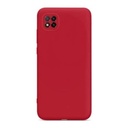 StraTG Red Silicon Cover for Xiaomi Redmi 9C - Slim and Protective Smartphone Case with Camera Protection