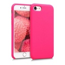 StraTG Bright hot Pink Silicon Cover for iPhone 7 / 8 / SE 2020 / SE 2022 - Slim and Protective Smartphone Case 