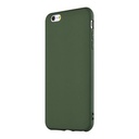 StraTG Dark Green Silicon Cover for iPhone 6 Plus / 6S Plus - Slim and Protective Smartphone Case 