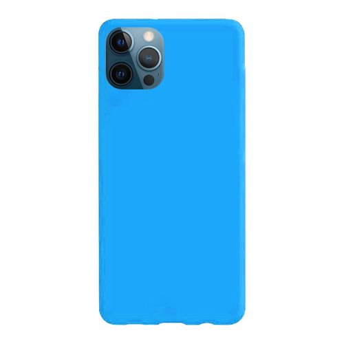 [MACO-701996] StraTG Dark turquoise Silicon Cover for iPhone 12 Pro Max - Slim and Protective Smartphone Case 
