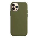 ستراتيجى جراب حماية سيليكون كاكى للمحمول iPhone 12 / 12 Pro