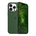 StraTG Khaki Silicon Cover for iPhone 13 Pro - Slim and Protective Smartphone Case 