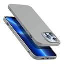 StraTG Light Grey Silicon Cover for iPhone 13 Pro Max - Slim and Protective Smartphone Case 