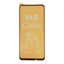 StraTG Huawei Y9s / Huawei Y9 Prime (2019) Ceramic Screen Protector - Premium Protection for Your Smartphone Display - Black Frame