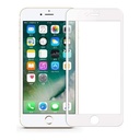 ستراتيجى اسكرينة حماية شاشة موبايل iPhone 6 / 6S / 7 / 8 / SE 2020 / SE 2022 - زجاج - احمى شاشة جوالك - اطار ابيض