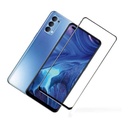 StraTG Oppo Reno 3 Pro / 4 / X50 Pro Glass Screen Protector - Crystal Clear Protection for Your Smartphone Display - Black Frame